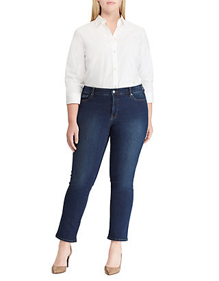 Lauren Ralph Lauren Plus Size Modern Slim Curvy Jean Belk Women's plus animal print skinny denim jeans 22w multi. plus size modern slim curvy jean