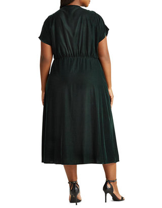 Lauren Ralph Lauren Plus Size Alixya Velvet Wrap Dress Belk Find great deals on ebay for ralph lauren plus size dresses. plus size alixya velvet wrap dress