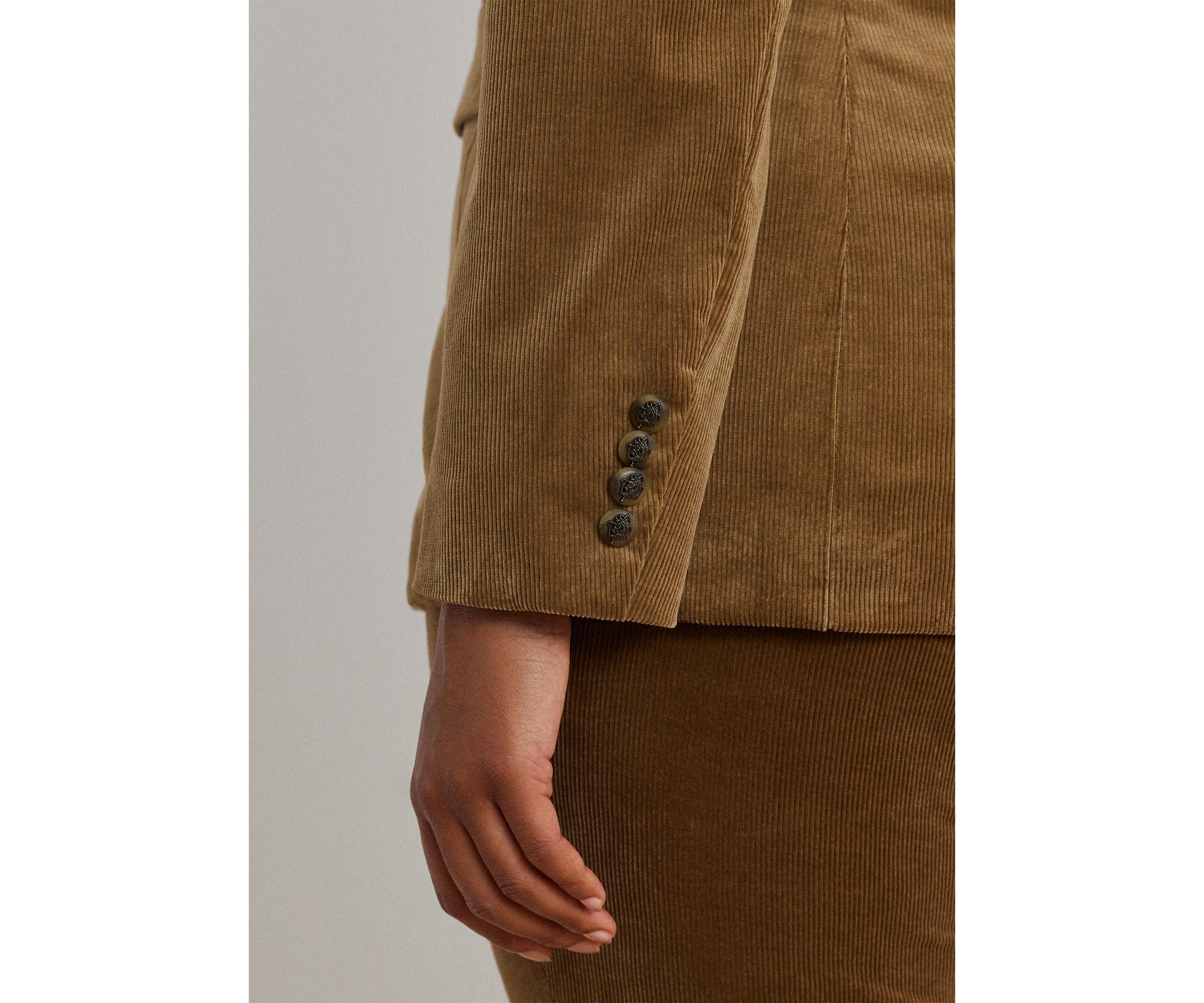 Plus Size Bullion Jacquard Blazer