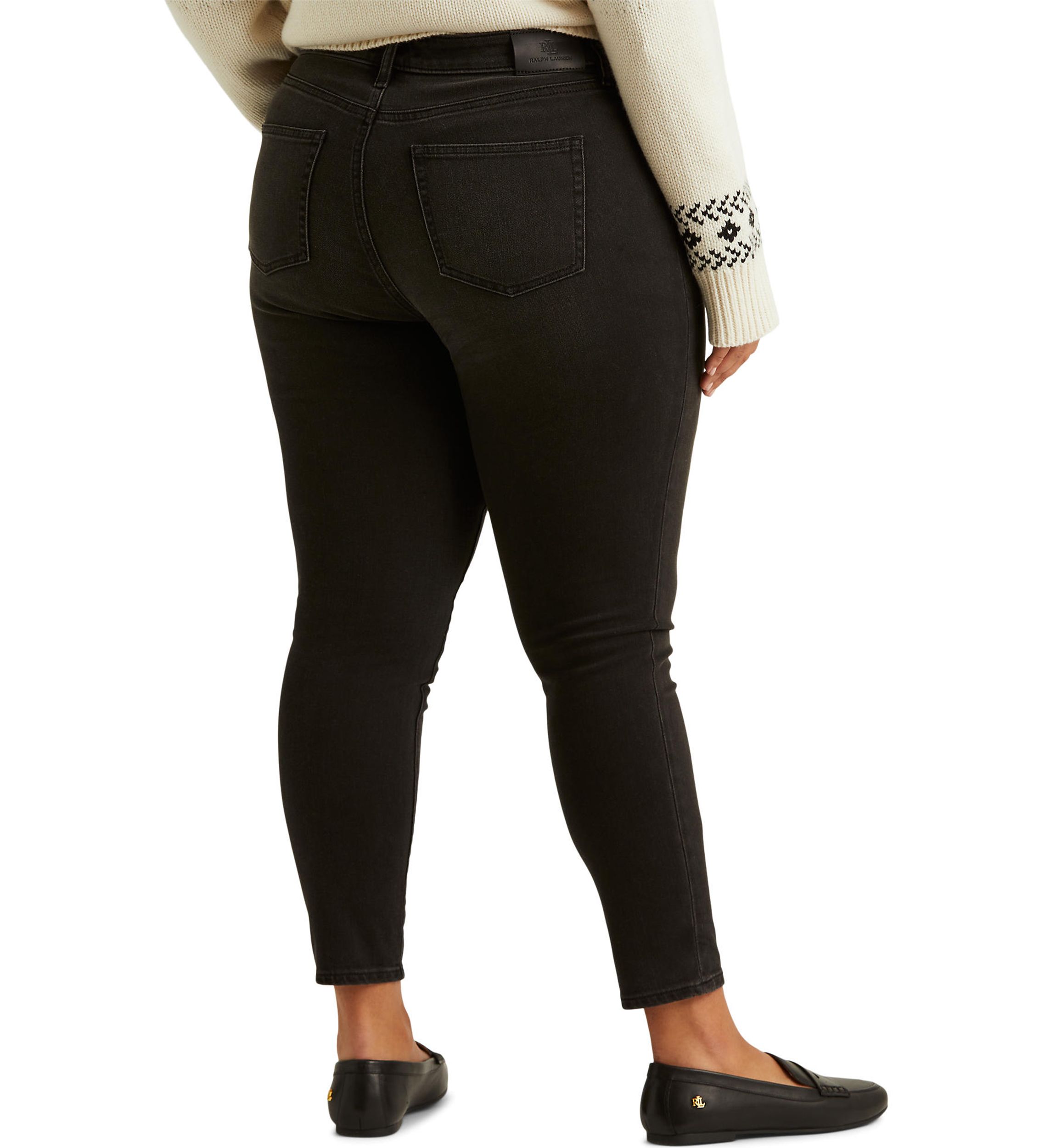 Plus Size High Rise Skinny Ankle Jeans