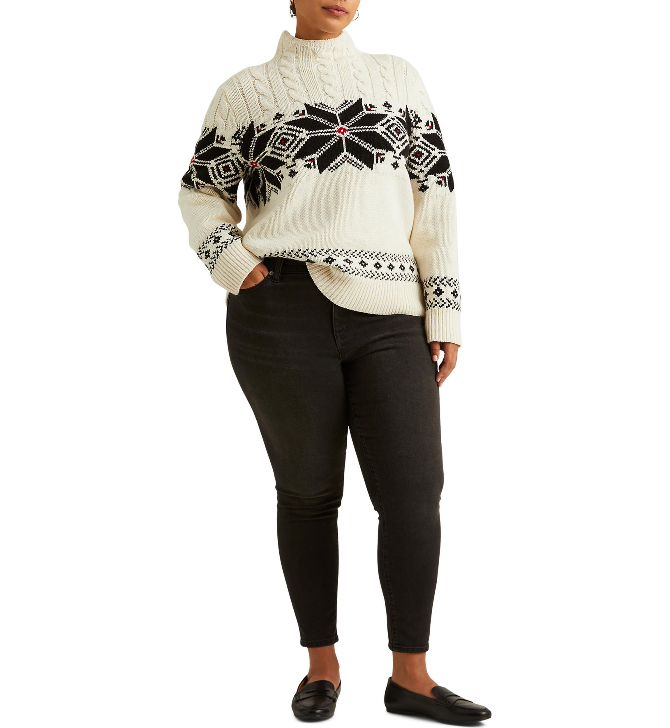 Plus Size High Rise Skinny Ankle Jeans