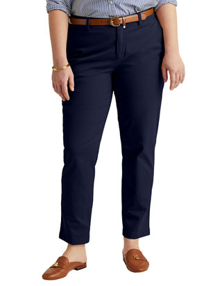 Vruchtbaar Mortal Grappig Lauren Ralph Lauren Plus Size Slim Fit Stretch Chino Pants | belk
