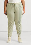 Plus Size French Terry Jogger Pants
