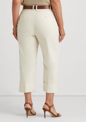 Lauren Ralph Lauren Plus Size Printed Wide-Leg Pants