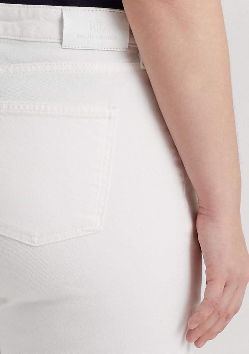 Plus Size Cutoff Denim Shorts