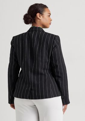 Ralph Lauren LAUREN Plus Size Wool-Blend Structured Blazer - $265 New With  Tags - From Kori