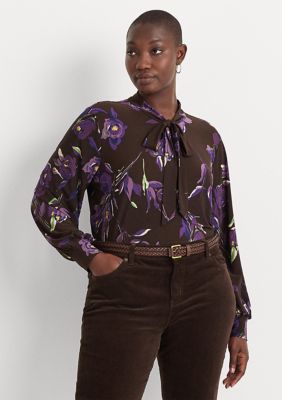 Ralph lauren clearance blouses plus size