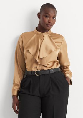 Plus size store ralph lauren tops