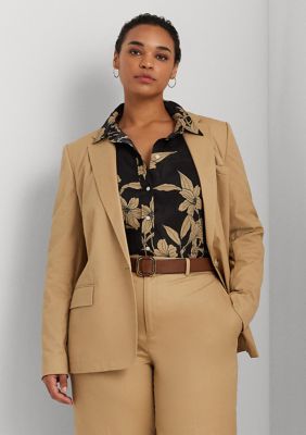 Ralph lauren women's plus cheap size blazers