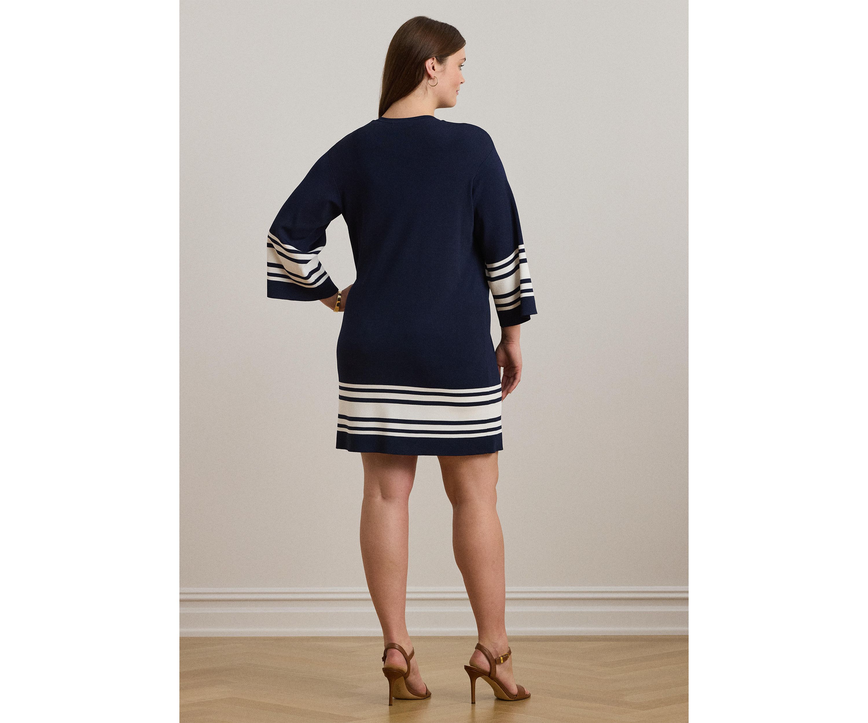 Womens Two-Tone Cardigan