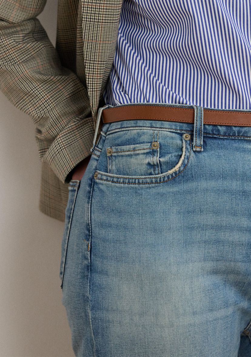 Plus Size High-Rise Wide-Leg Jeans