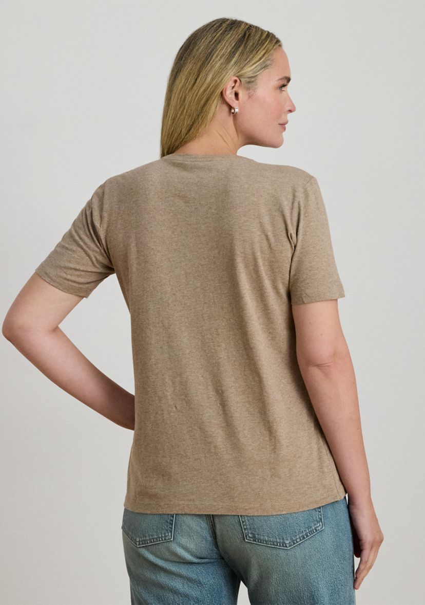 Plus Size  Stretch Cotton T-Shirt