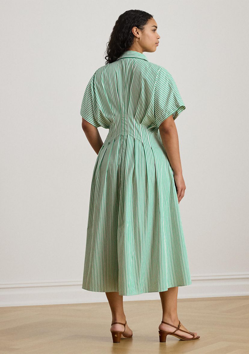 ralph lauren striped fit and flare dress Leah Homecoming Dress main image 0