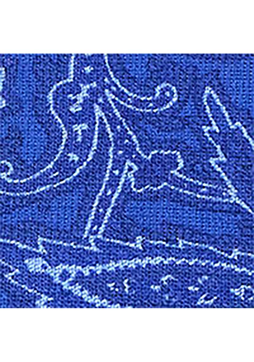 Plus Size Paisley Short Sleeve Sweater