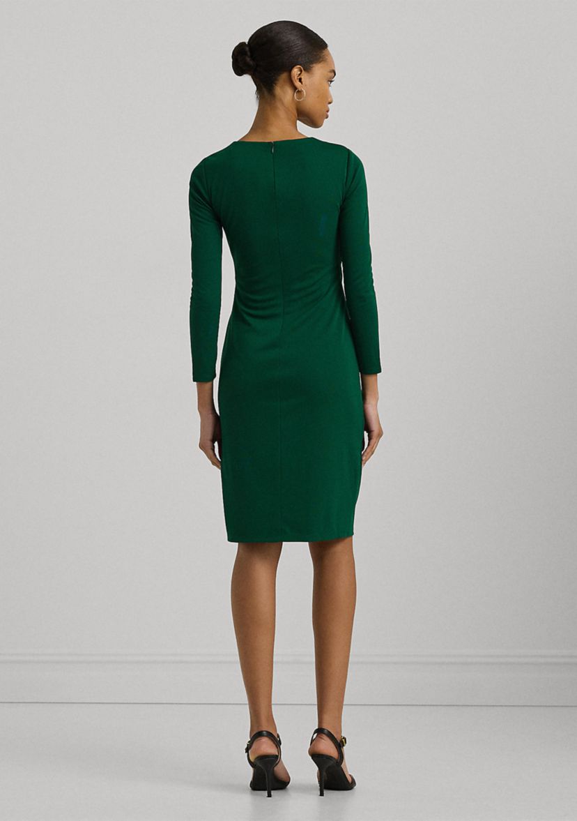 Jersey Three-Quarter-Sleeve Dress
