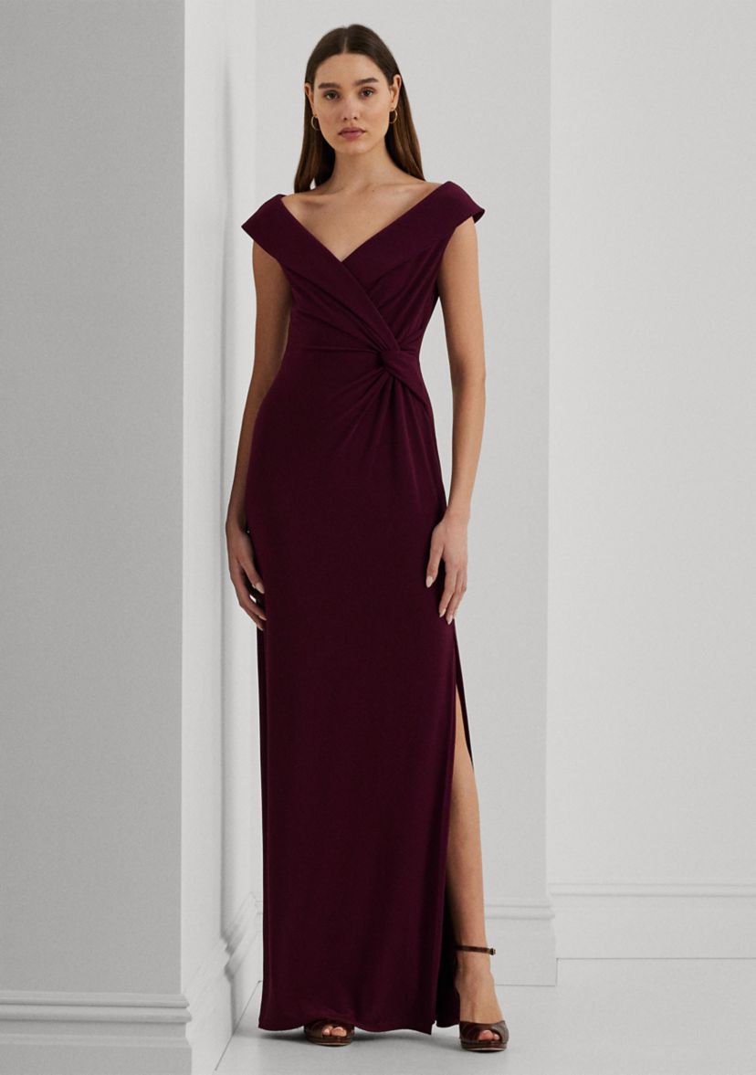 green emerald velvet dress B8402