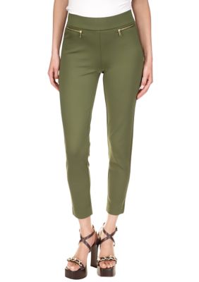 michael kors pants womens green