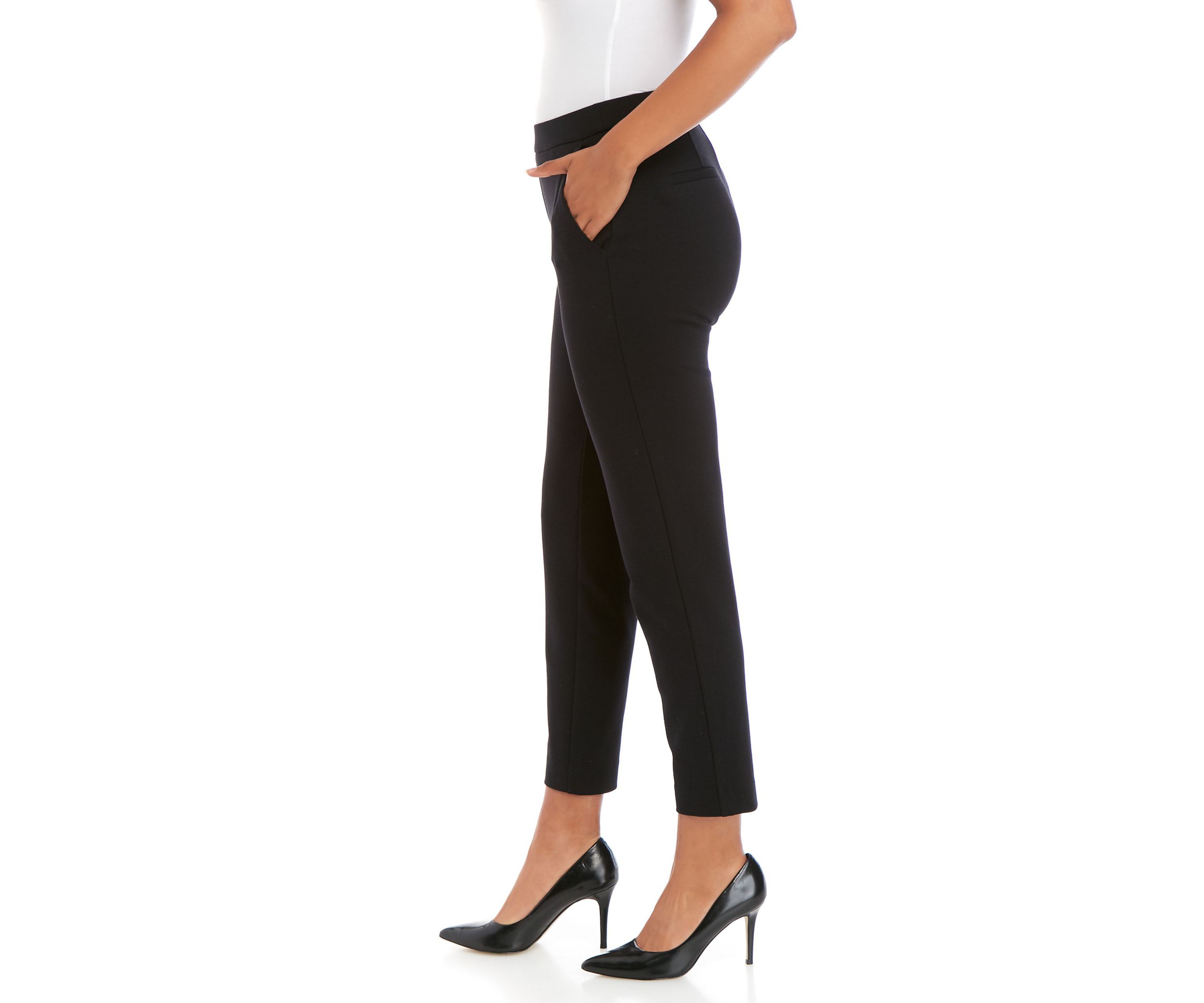 Womens Ponte Pull On Pants 