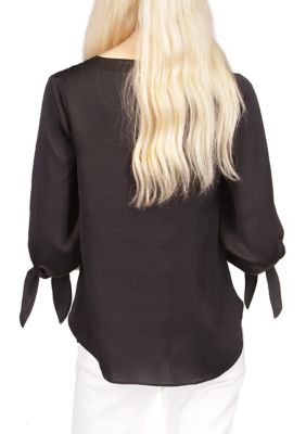 Michael Kors $78 Womens New 0204 Black Grommet Side Sleeveless Casual Top  XL B+B : : Fashion