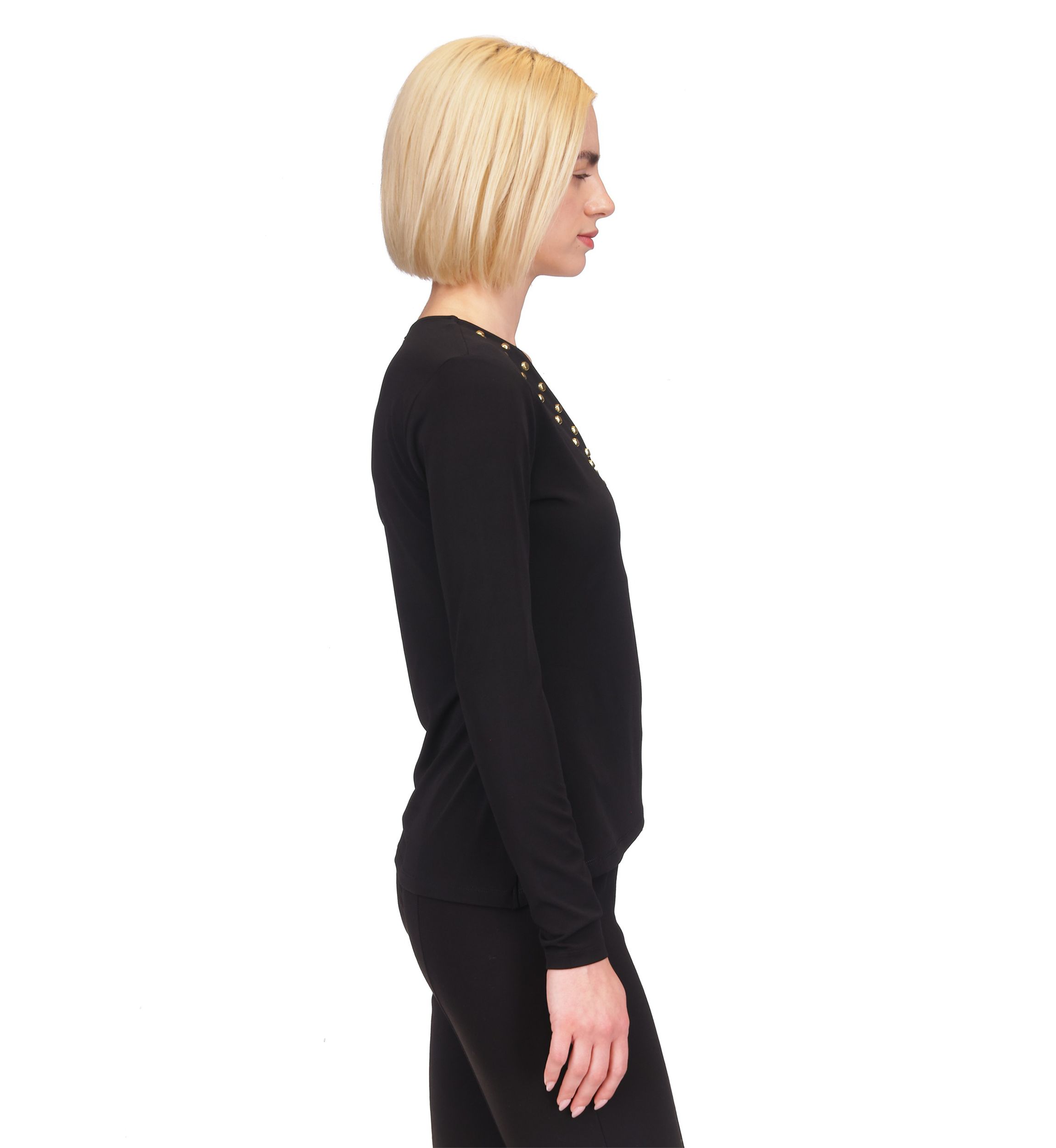 Womens Astor Stud Knit Top