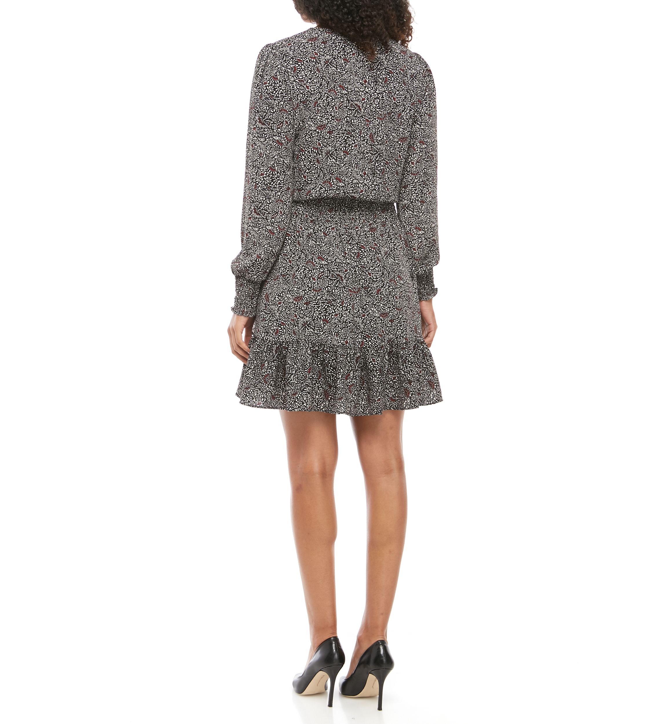 Ruffle Peasant Dress