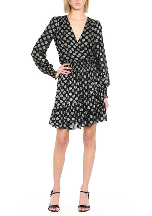 Michael Kors Women’s Ruffle Wrap Dress $49.50