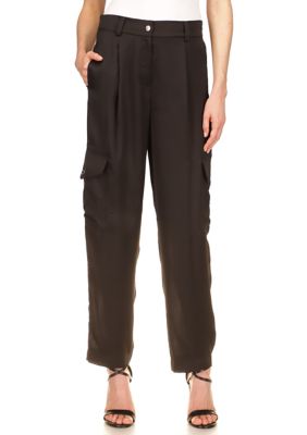 パンツ Michael Kors Satin cargo pants Michael Kors Satin Coordinating Utility Cargo Pants | Dillard's