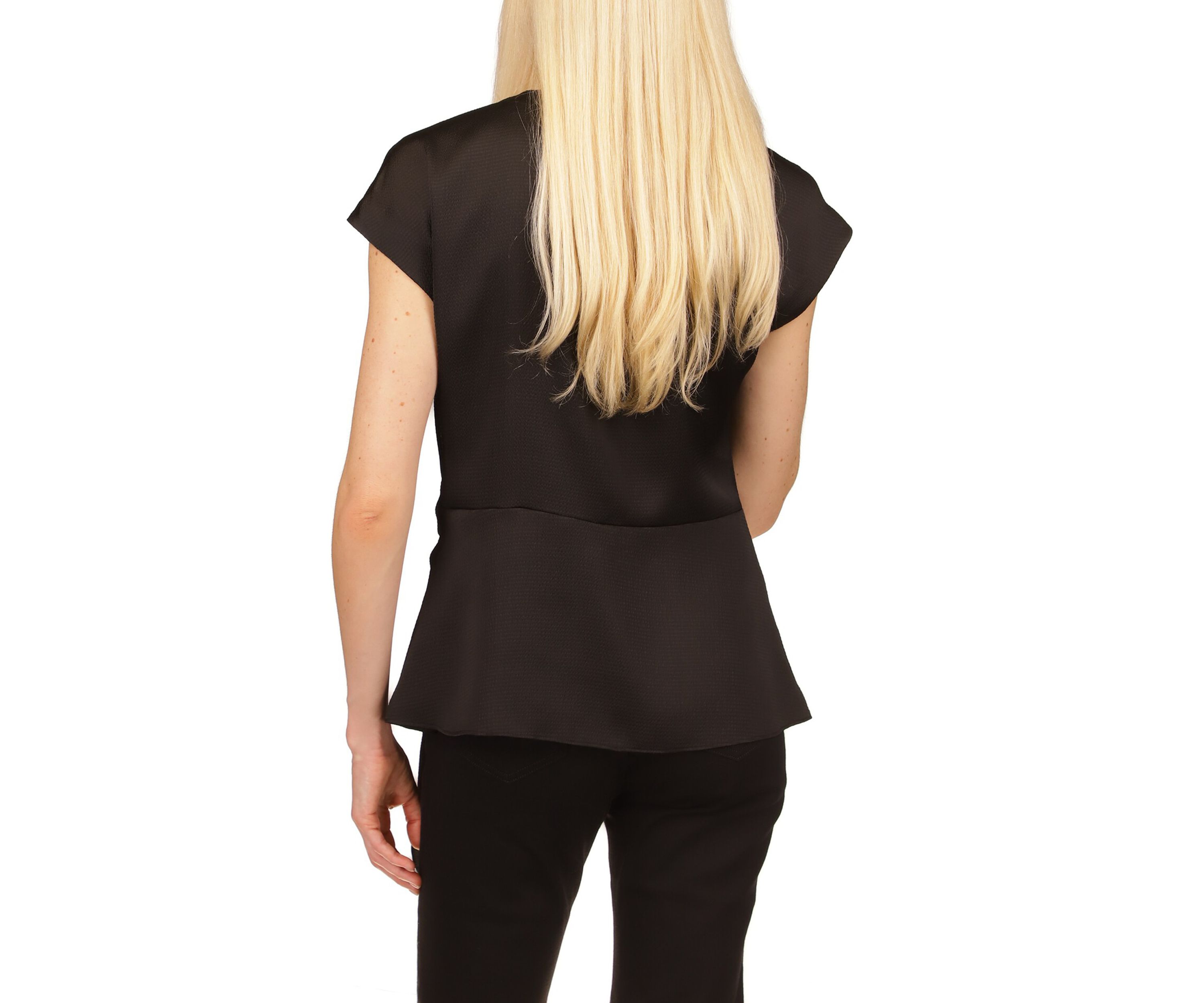Womens Short Sleeve Wrap Top