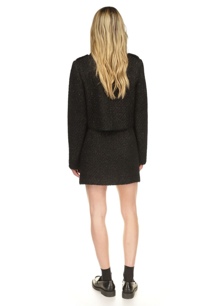 Womens Tweed Collared Jacket 