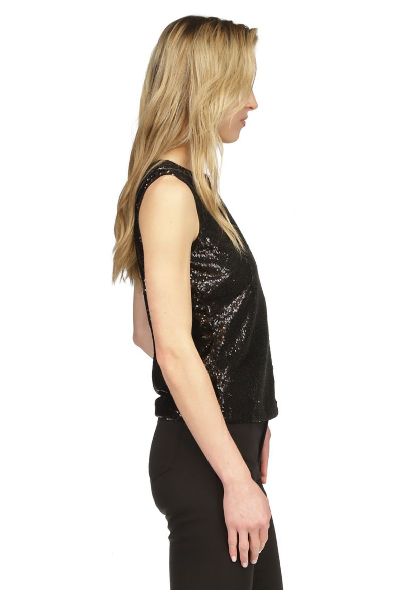 Womens Sequin Top