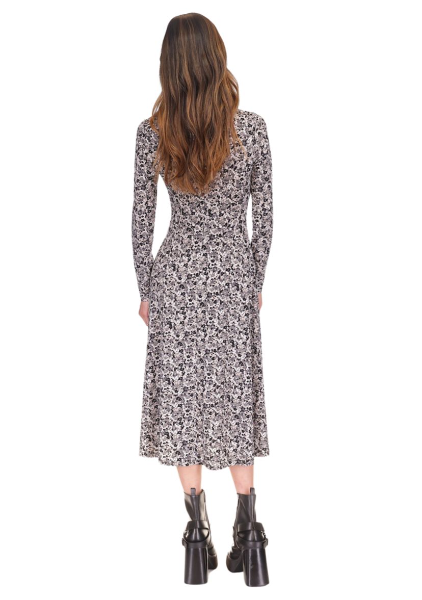 Womens Ditsy Floral Printed Dress
