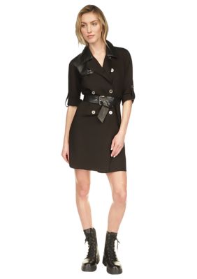 MICHAEL Michael Kors Women s Belted Blazer Dress belk