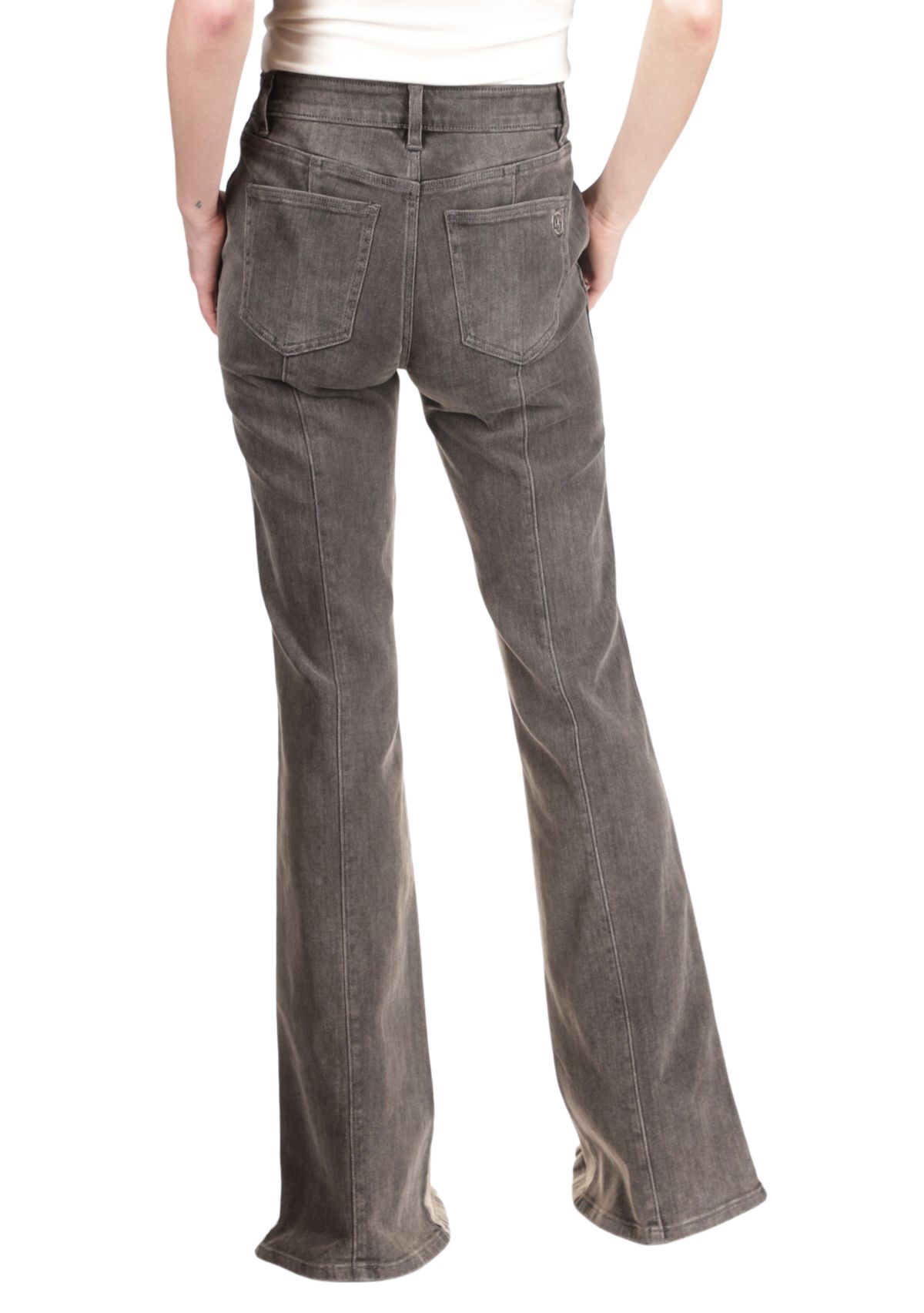 Womens Split Ankle Flare Jeans