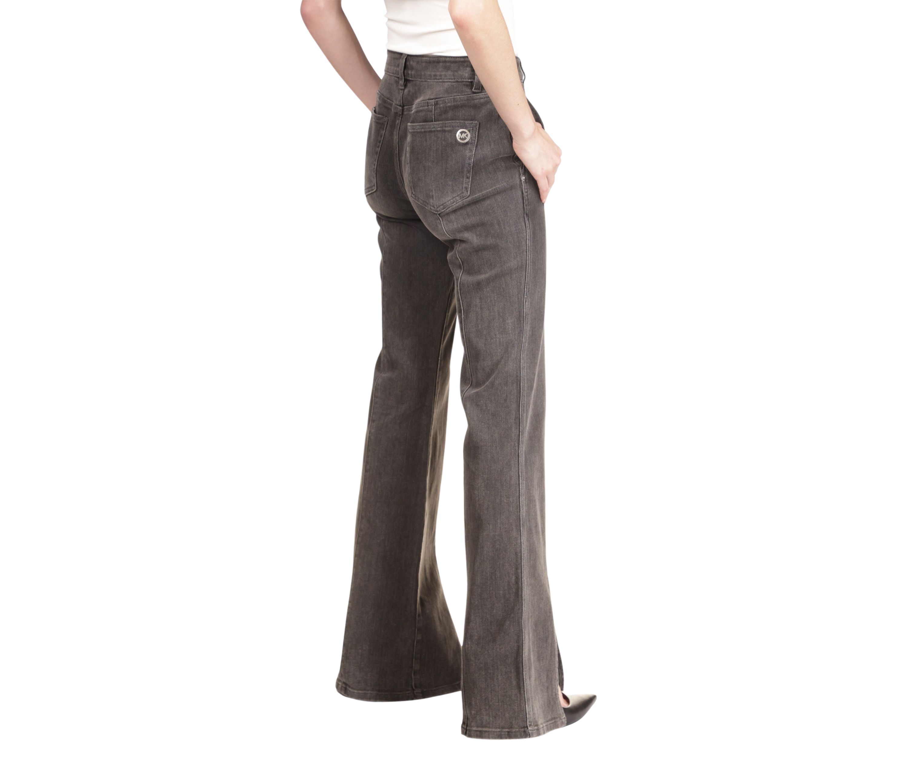 Womens Split Ankle Flare Jeans