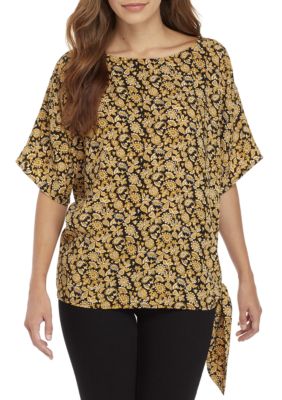 MICHAEL Michael Kors Bandana Tie Top | belk