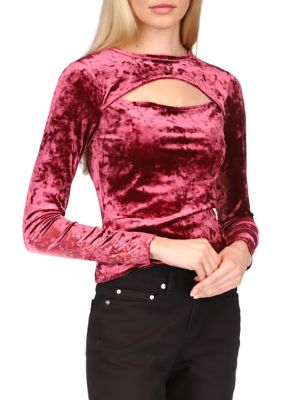 Michael Kors Velvet Top