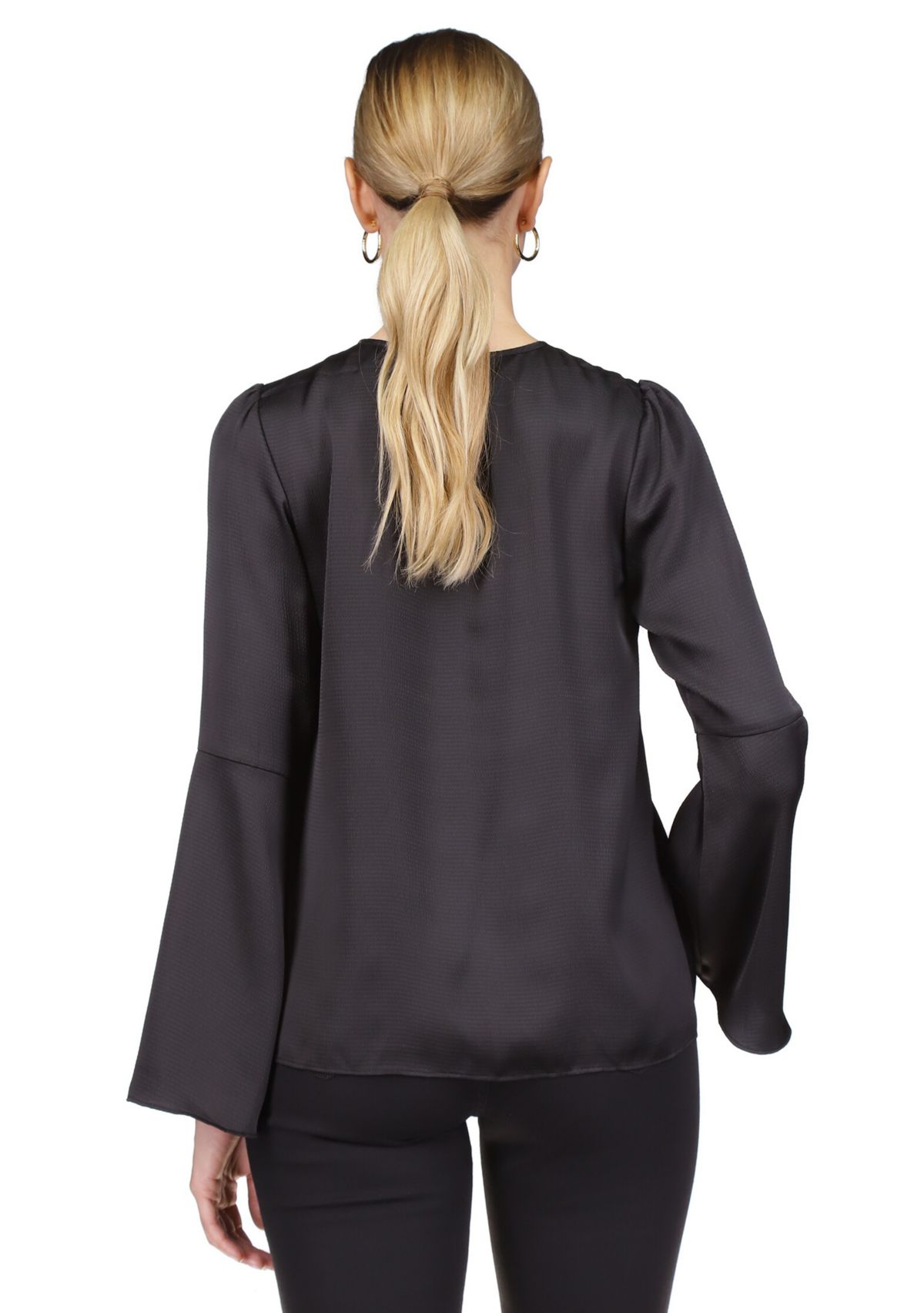 Womens Bell Sleeve Top