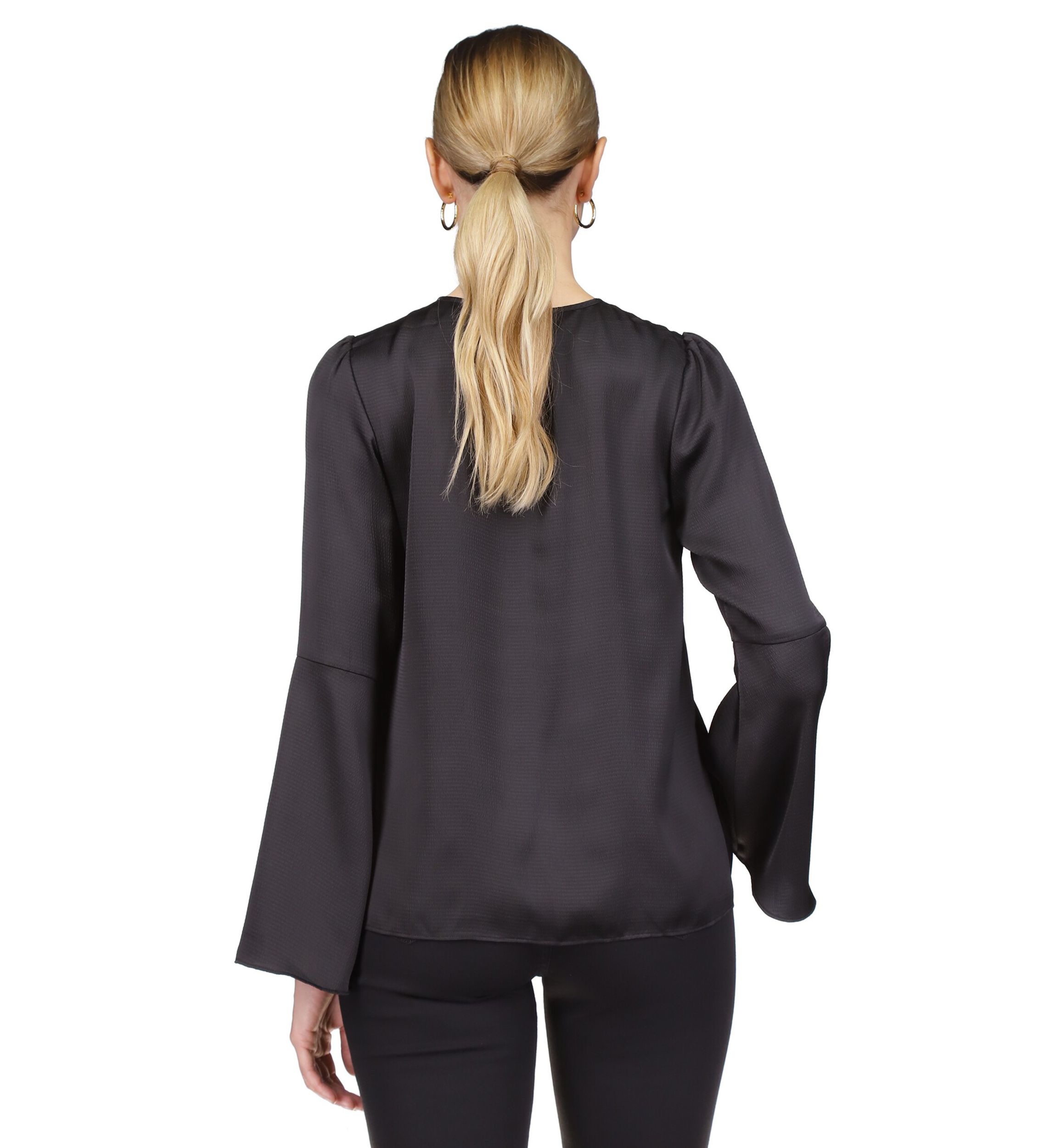 Womens Bell Sleeve Top