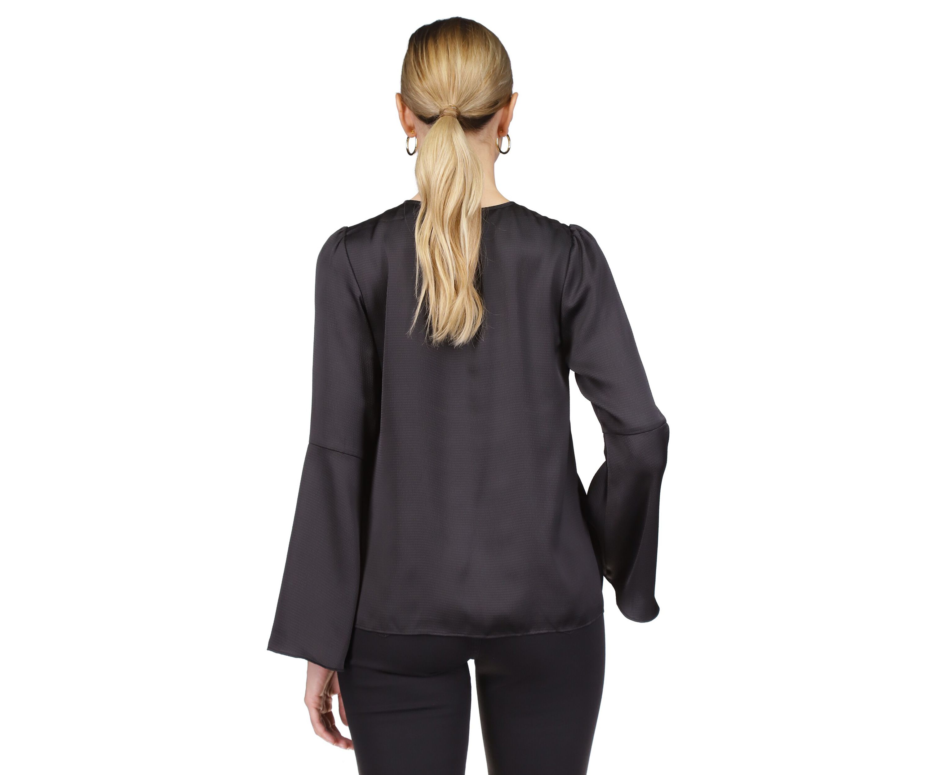 Womens Bell Sleeve Top