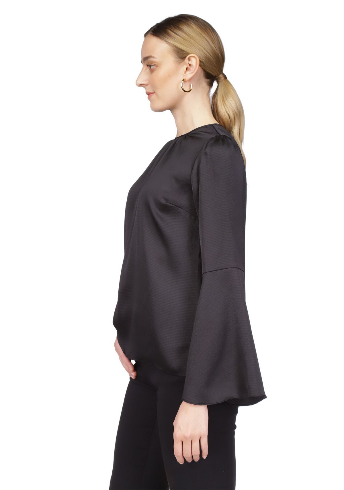 Womens Bell Sleeve Top