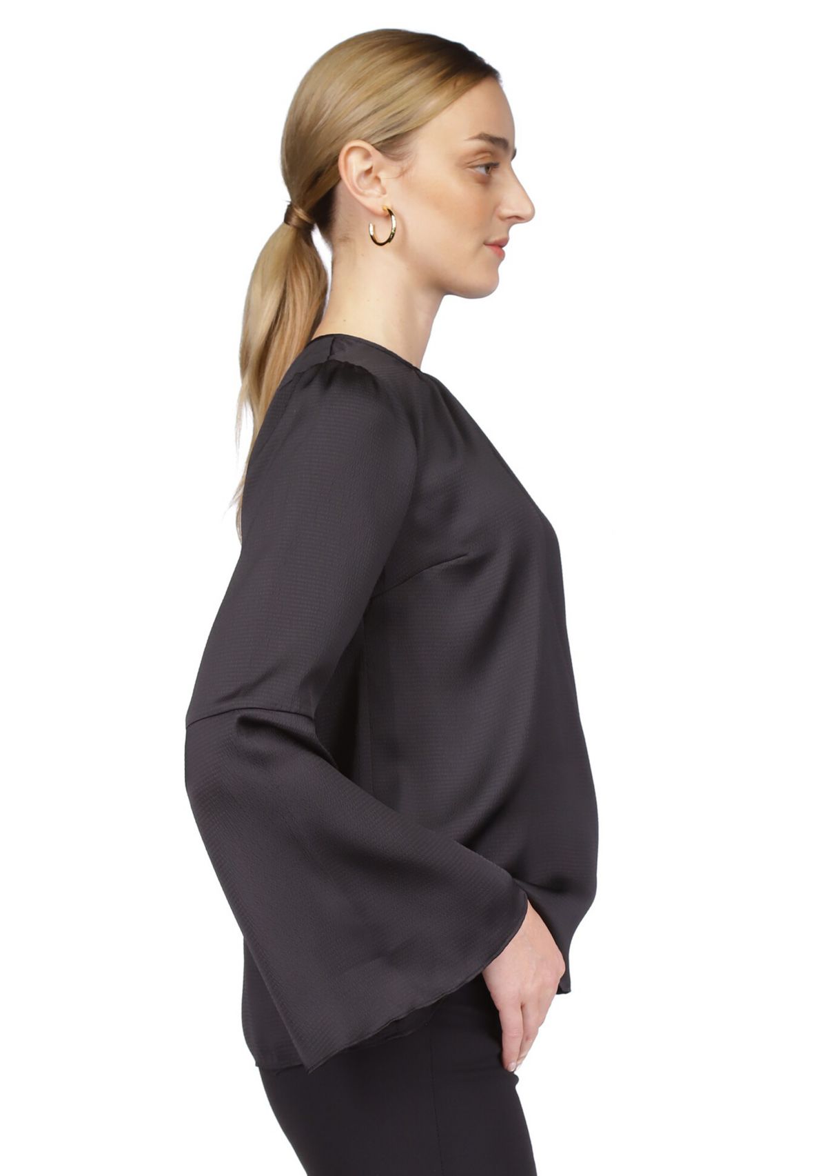 Womens Bell Sleeve Top