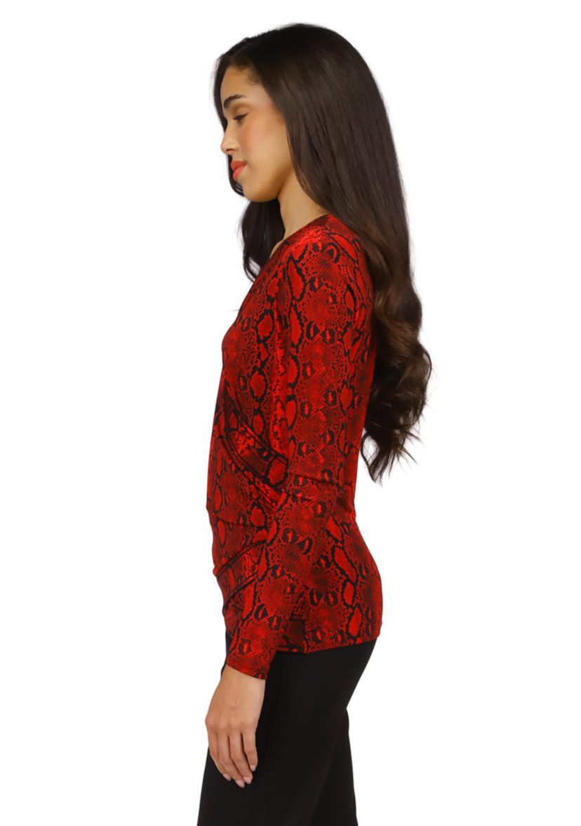 Womens Crossover Border Top