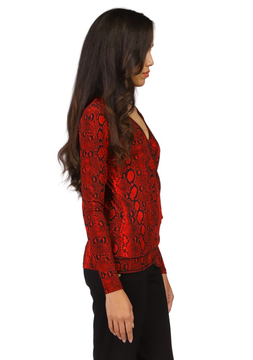 Womens Crossover Border Top
