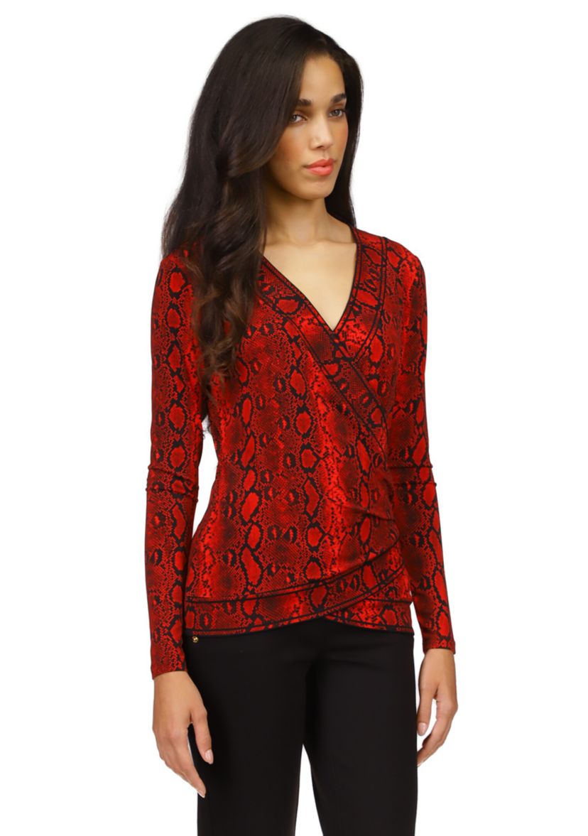 Womens Crossover Border Top