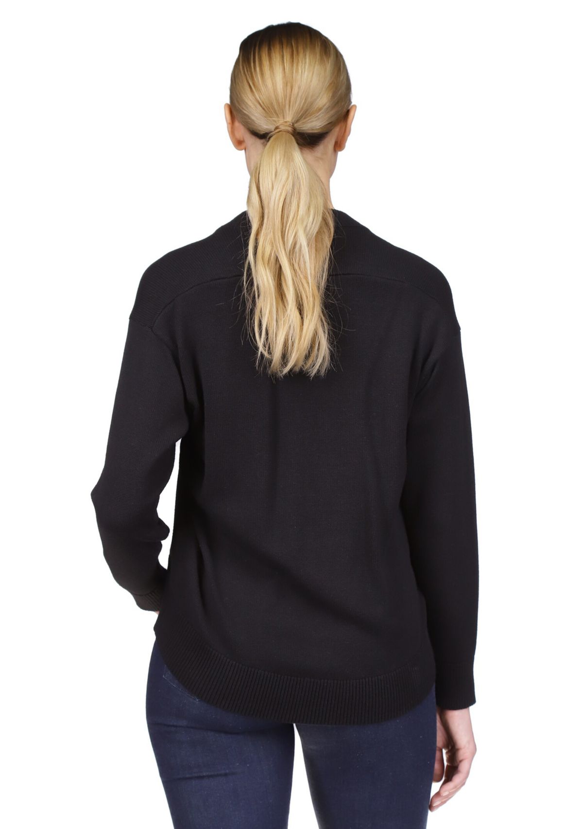 Womens High Low Sweater