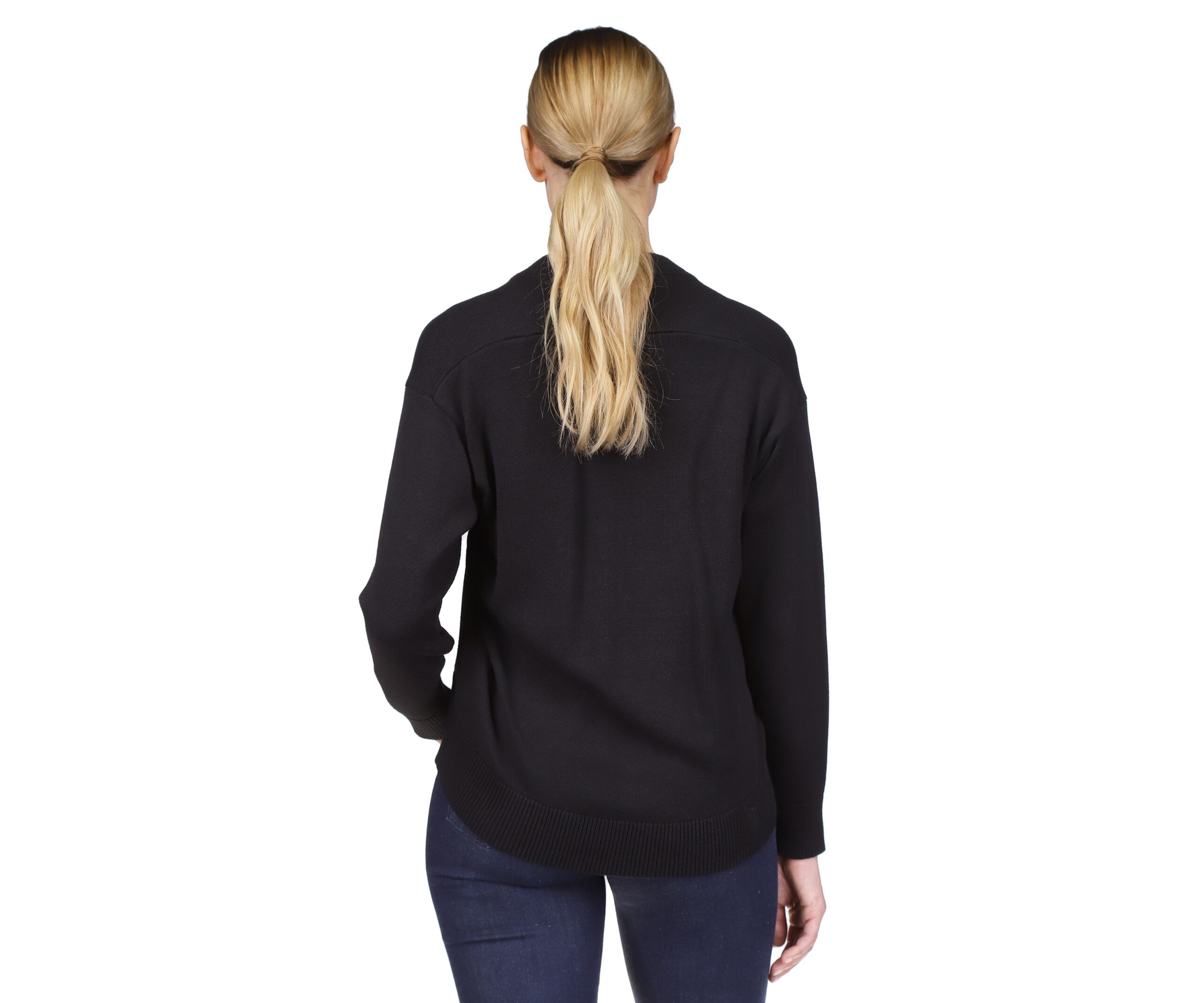 Womens High Low Sweater