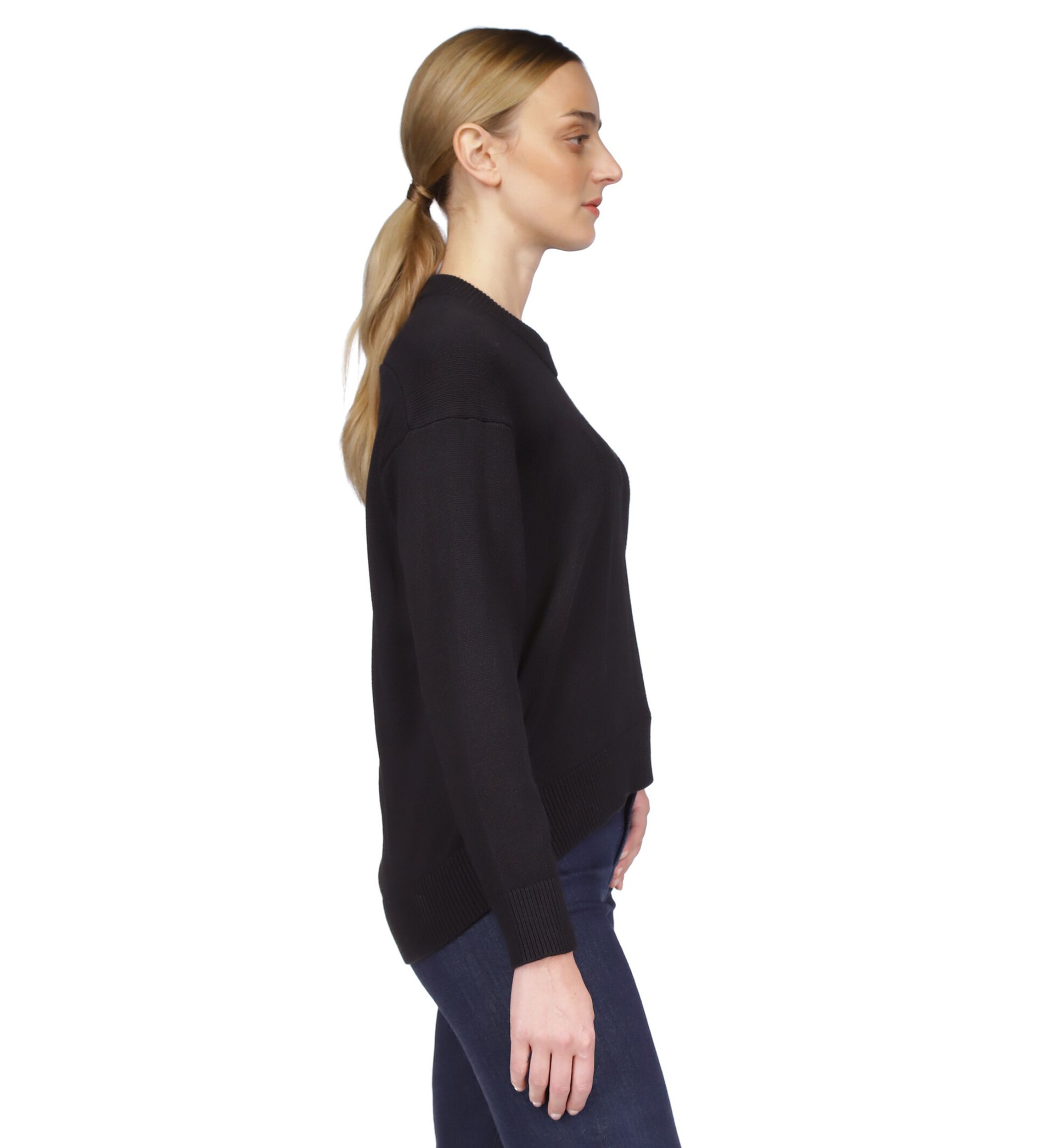 Womens High Low Sweater