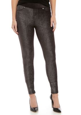 MICHAEL Michael Kors Foil Cord Pull-On Leggings | belk