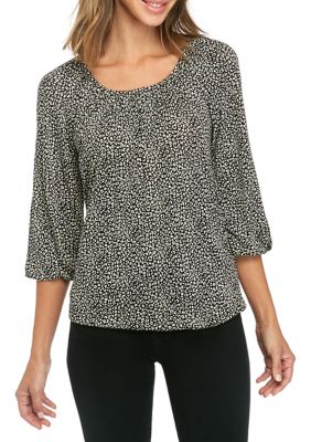 womens cheetah print tops