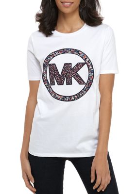 MICHAEL Michael Kors Women's Short Sleeve Garden Logo Graphic T-Shirt | belk